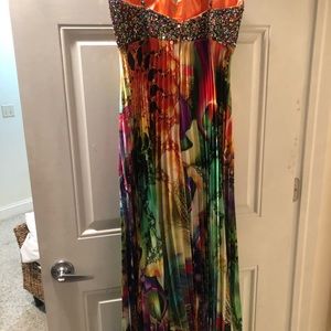 Formal floor length dress